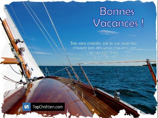 Bonnes Vacances