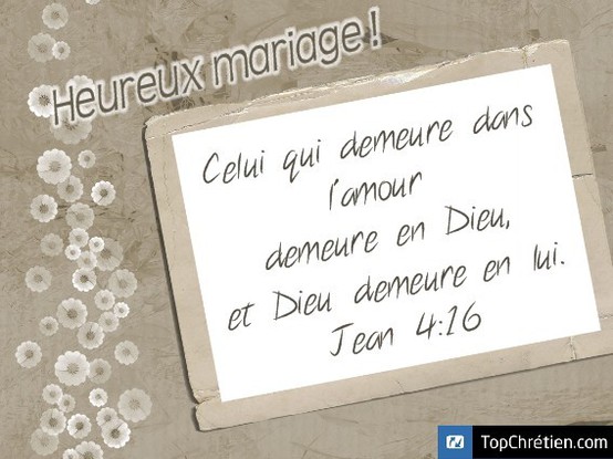 HEUREUX MARIAGE
