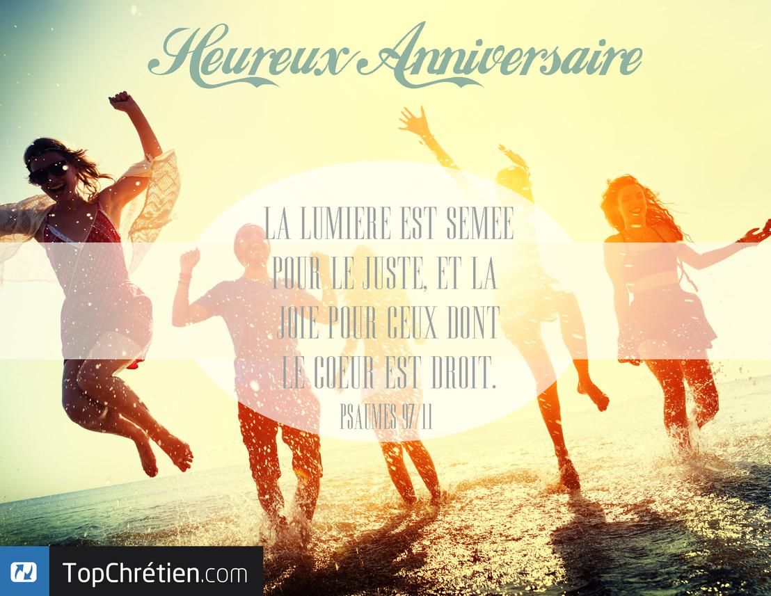 Heureux anniversaire