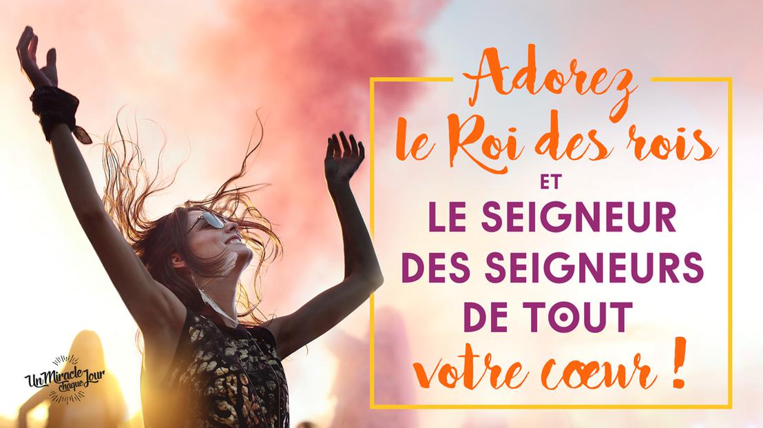 Jésus, Souverain et Roi des rois ! 👑 de Éric Célérier Un Miracle Chaque Jour Un Miracle