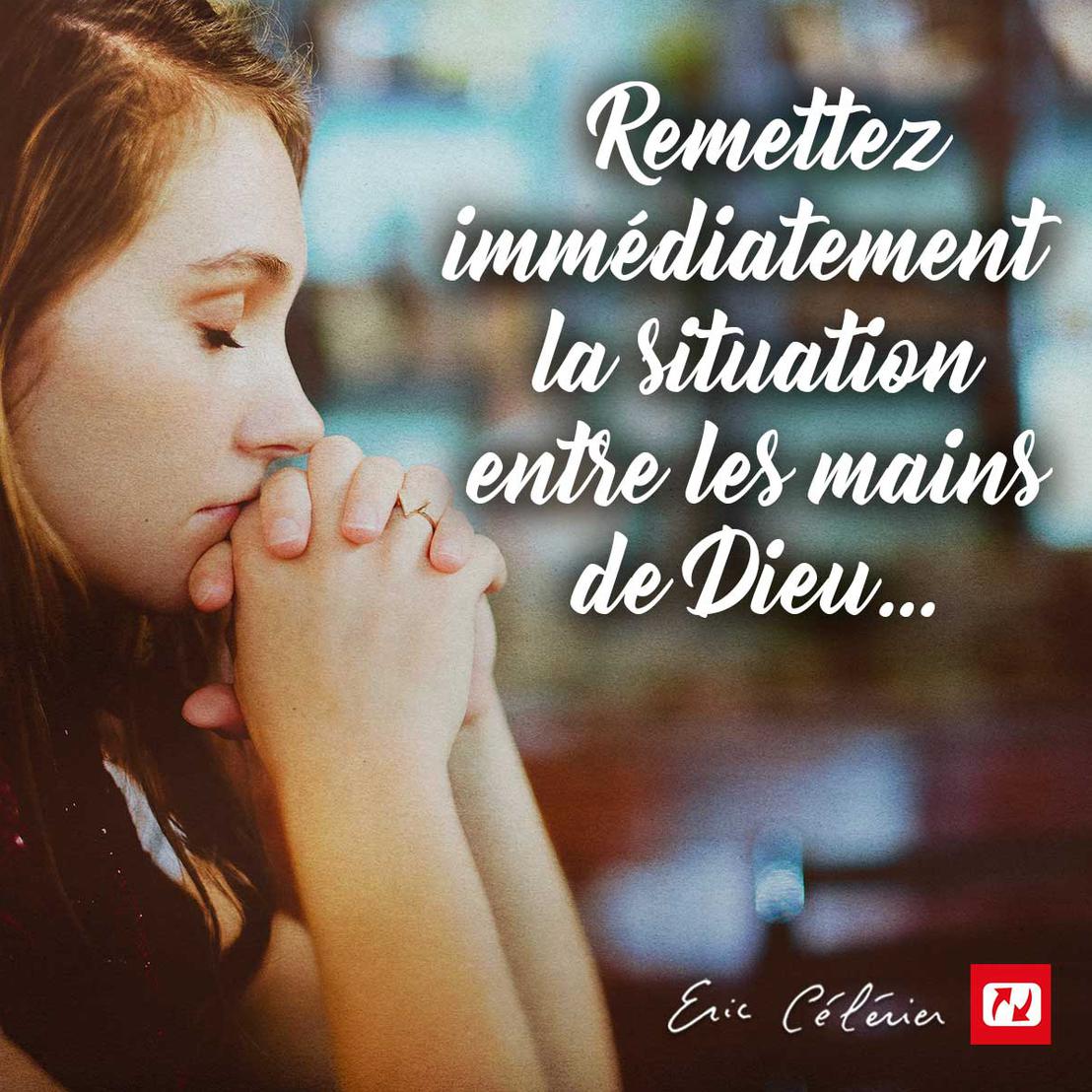 Ne laissez pas la colère s'installer Mon ami(e)