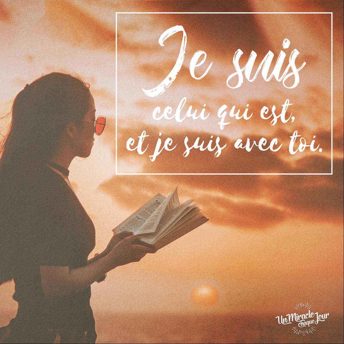 Voici qui JE SUIS pour toi Mon ami(e)...