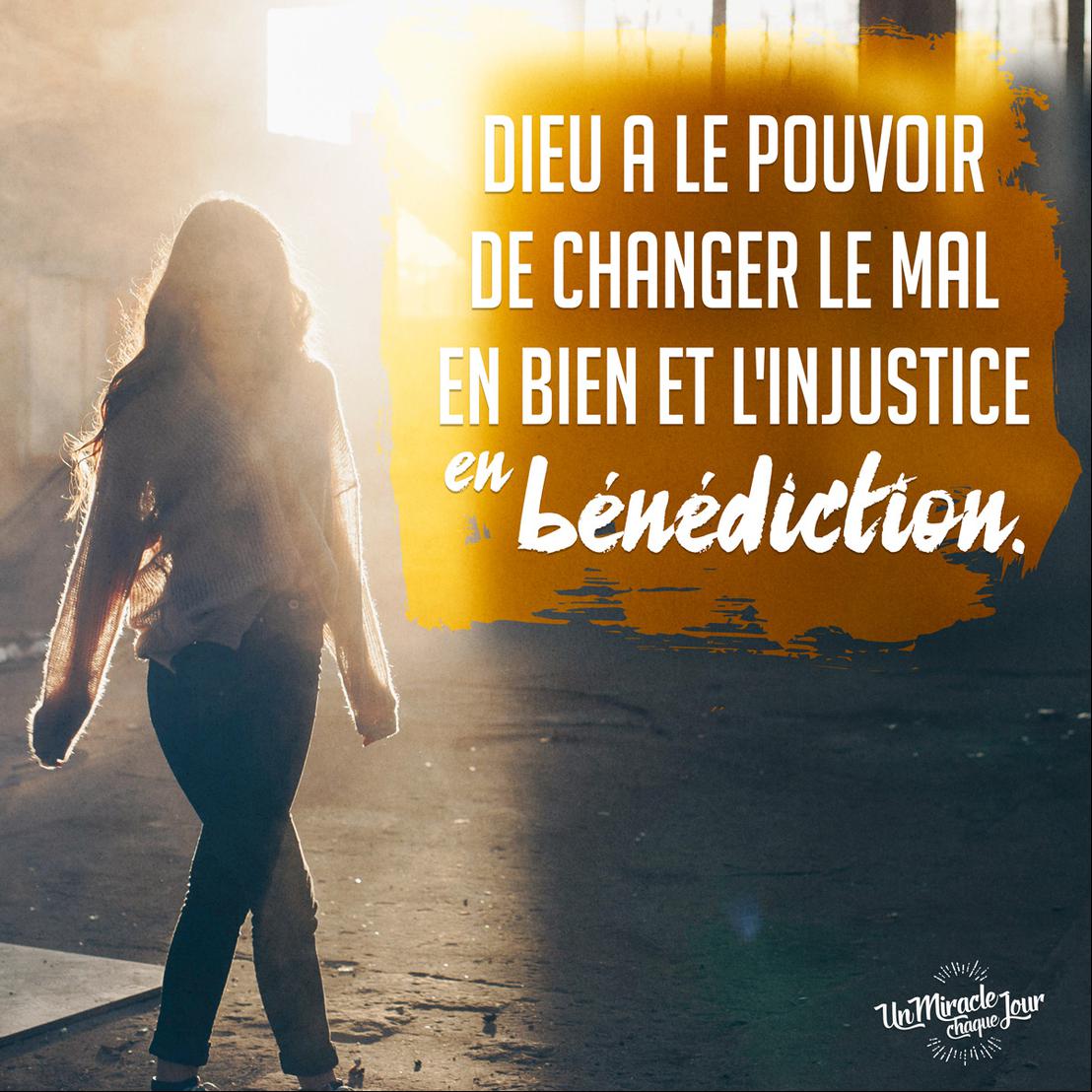 L'injustice va tourner à votre avantage !