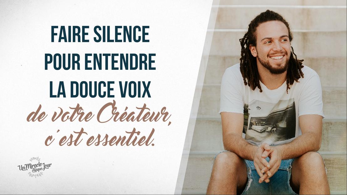 La valeur du silence