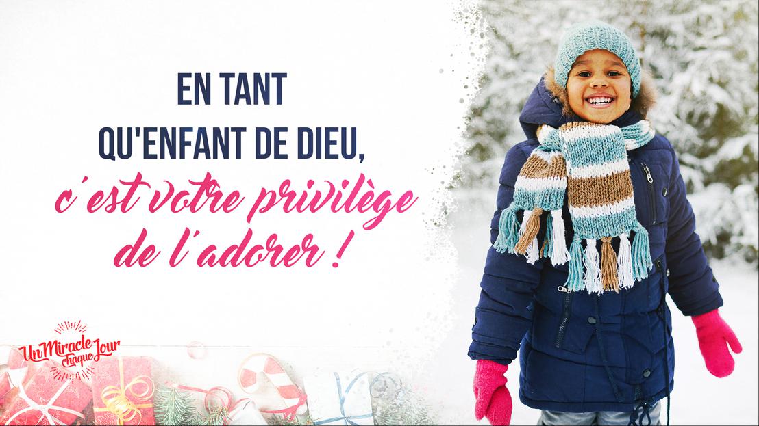 Noël : priorité à la louange !