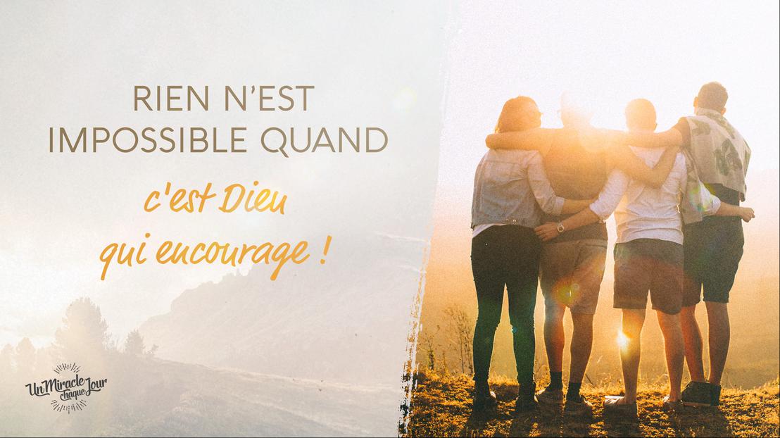 Qui a besoin d’encouragement ? ?