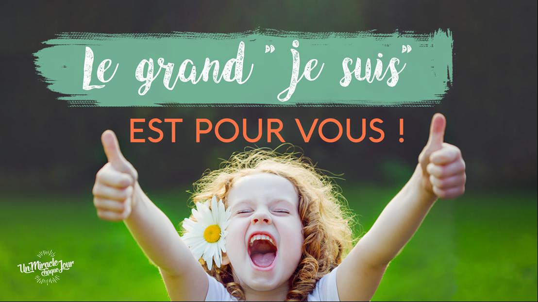 "Je suis" pour toi !