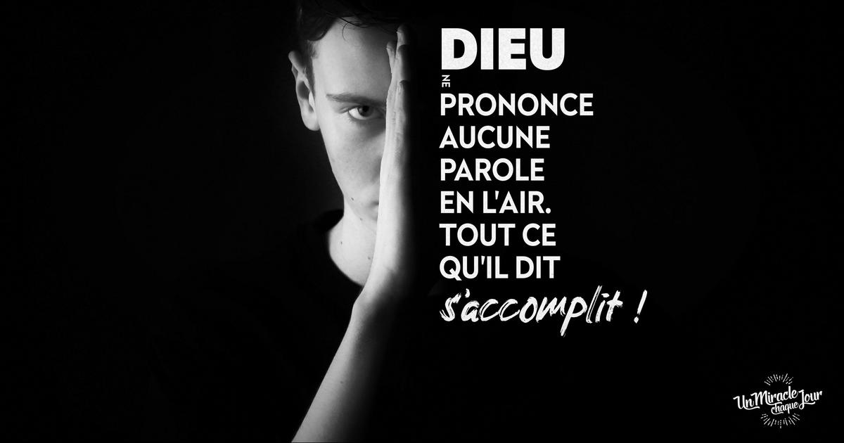 Les promesses de Dieu sont pour vous, Mon ami(e) !