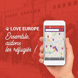 Lancement de l'application "Love Europe"
