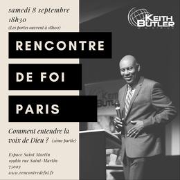 Venez rencontrer Keith Butler !