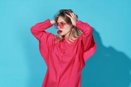 Mon kimono rose bonbon
