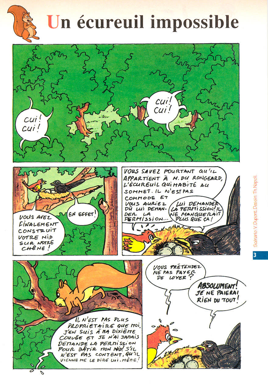 Un écureuil impossible - voilà Wally - page 1