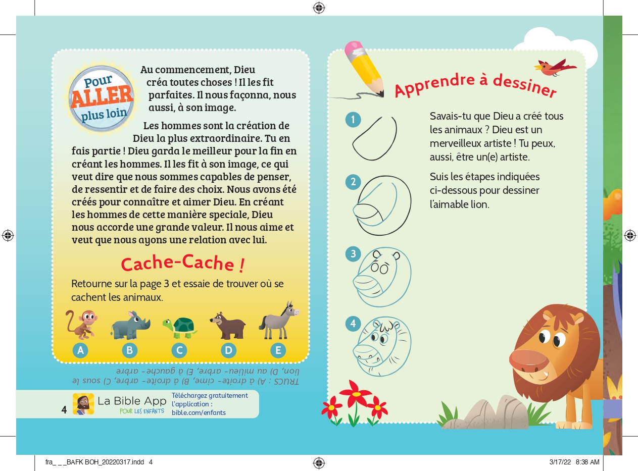 La Bible App pour les enfants - Un livre de vie - page 5