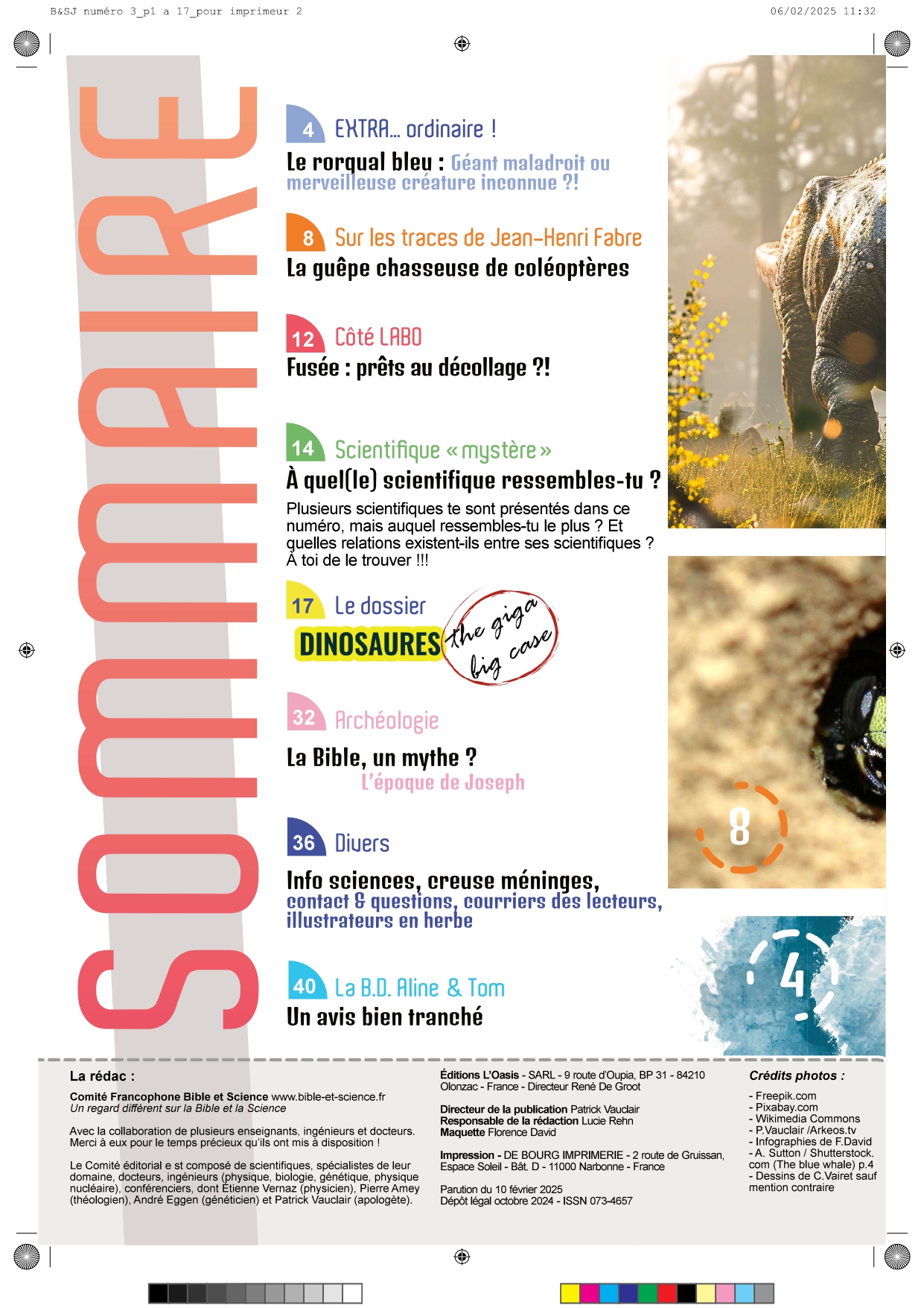 Bible & Science Junior - N°3 (Extrait) - page 2