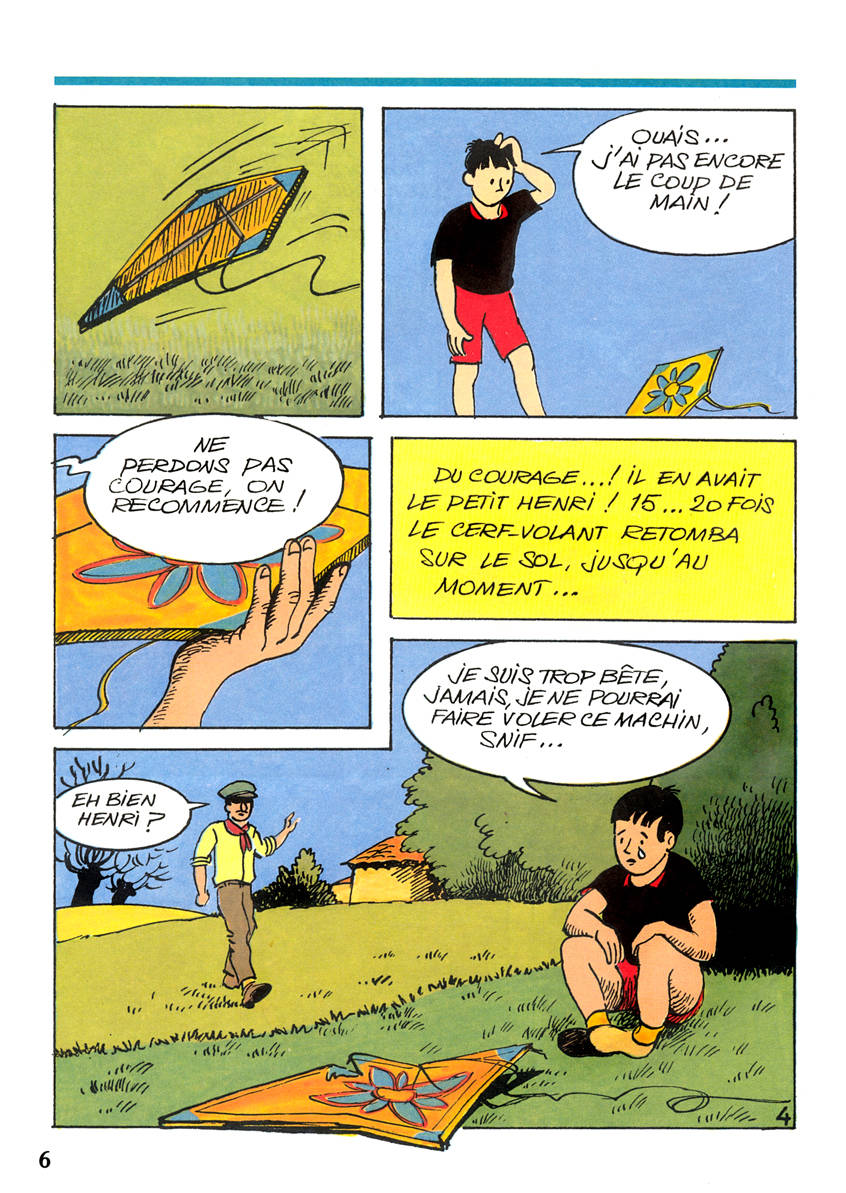 Le cerf-volant / Le fil volé - page 4