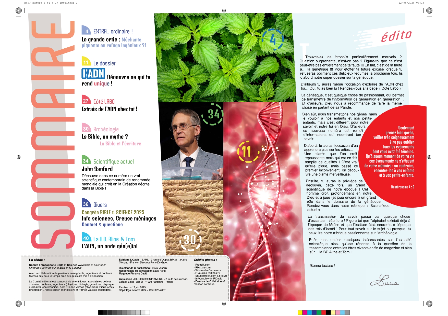 Bible & Science Junior - N°4 (Extrait) - page 2