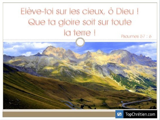 Psaumes 57 : 6