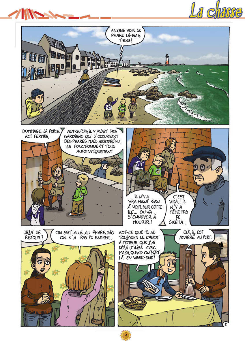 La chasse au trésor - page 1