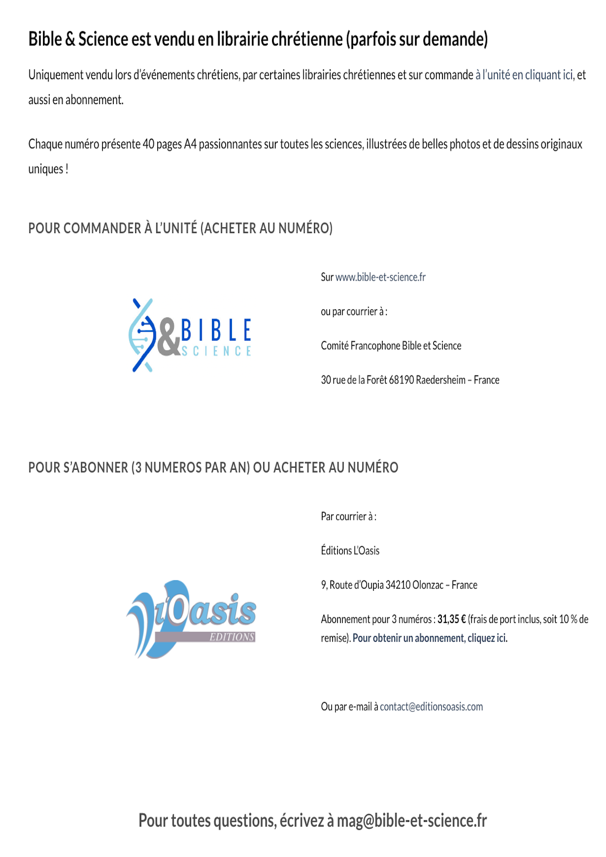 Bible & Science Junior - N°4 (Extrait) - page 7