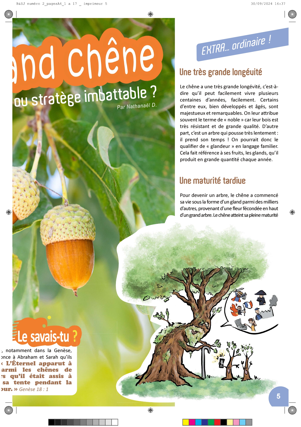 Bible & Science Junior - N°2 (Extrait) - page 5