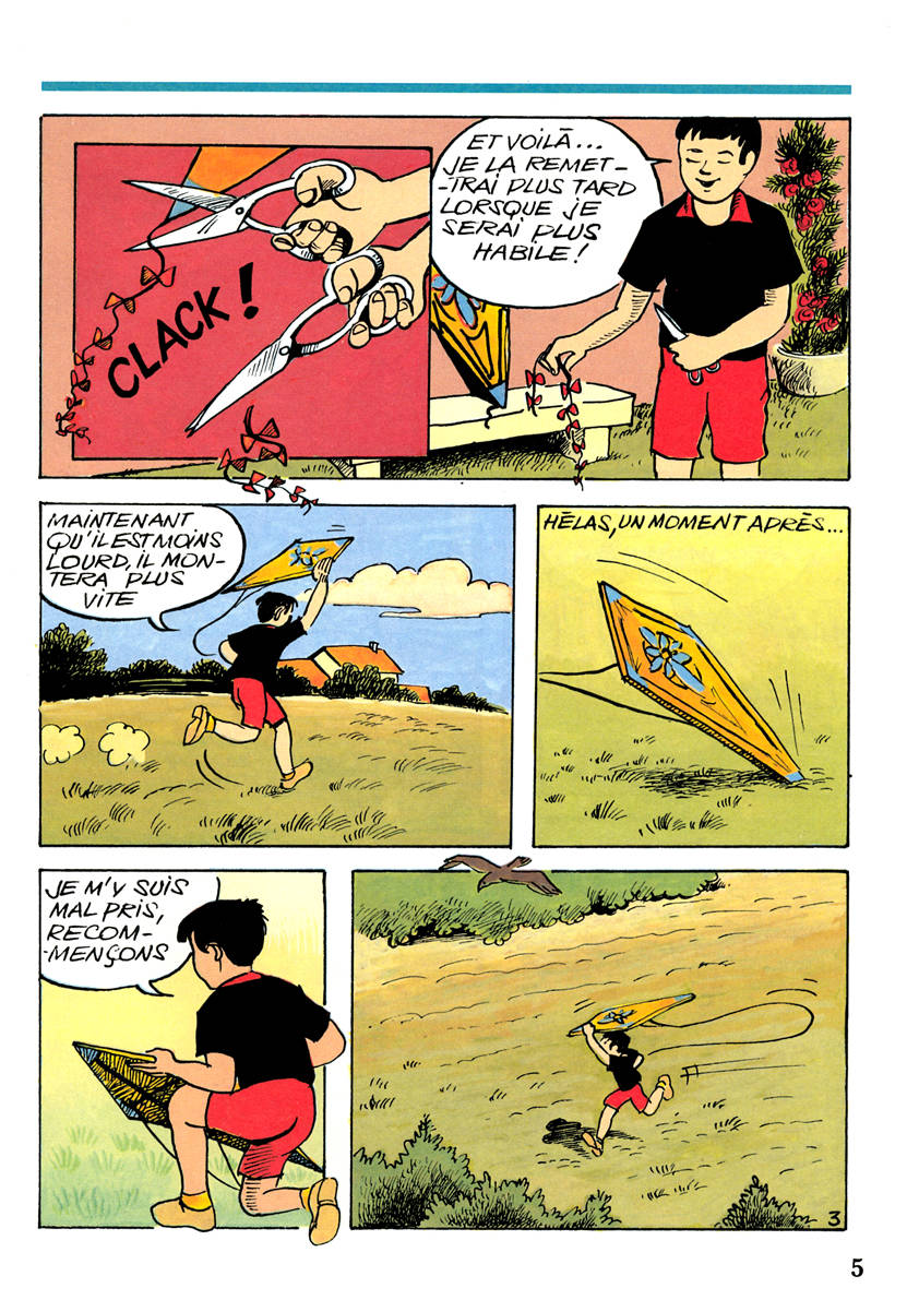 Le cerf-volant / Le fil volé - page 3