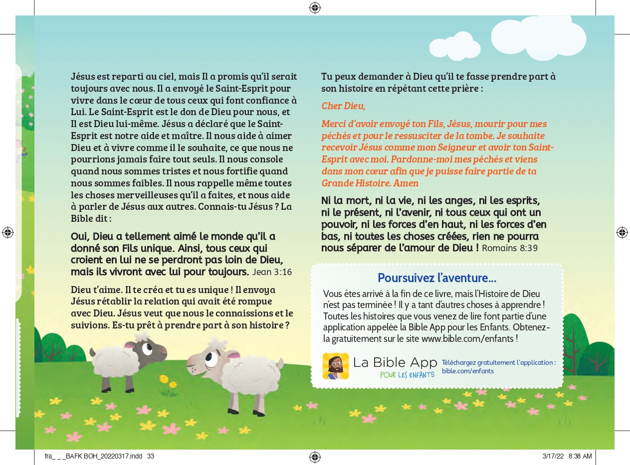 La Bible App pour les enfants - Un livre de vie - page 34