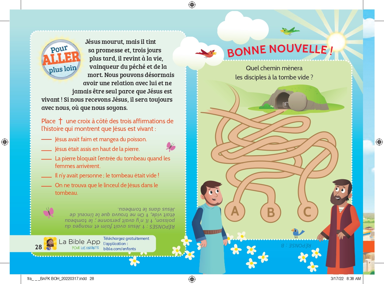 La Bible App pour les enfants - Un livre de vie - page 29