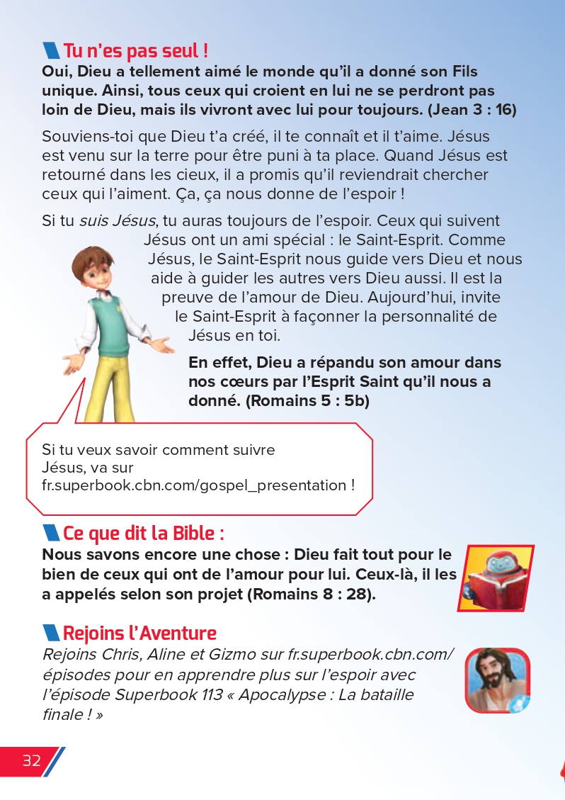 Superbook - Le livre de l'espoir - page 33