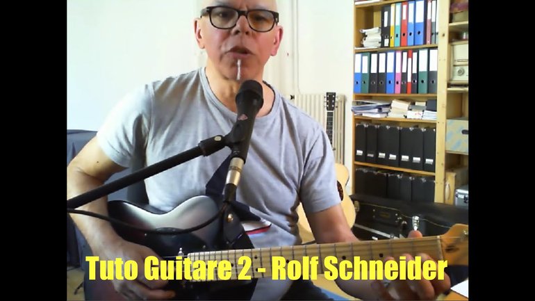 Tuto guitare par Rolf Schneider: Je  te donne tout - Jem 864