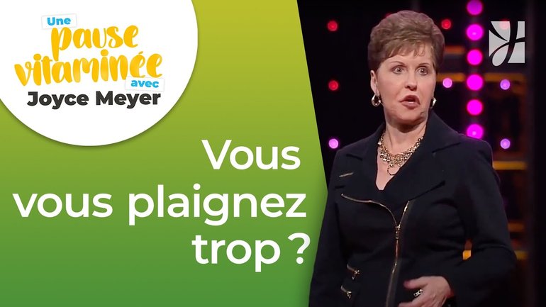 Un remède simple contre les plaintes | Pause vitaminée avec Joyce