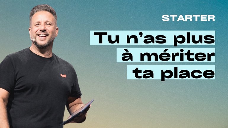 Tu luttes comme un esclave, alors que tu es déjà un fils