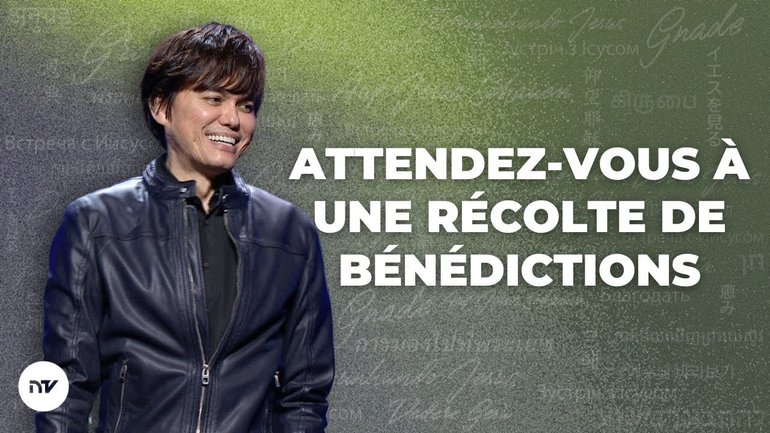 Attendez-vous à une récolte de bénédictions | Joseph Prince | New Creation TV Français