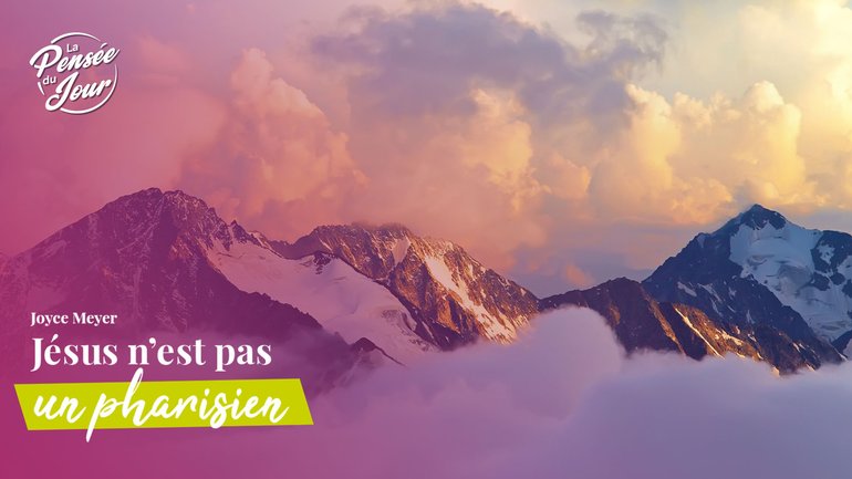 Jésus n’est pas un pharisien