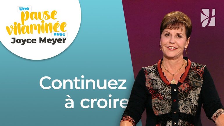 Pause vitaminée avec Joyce - Comment réagir quand vous ne voyez rien ? - Grandir avec Dieu
