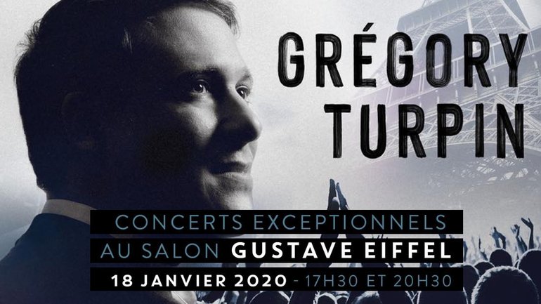 Grégory Turpin en concert à la Tour Eiffel