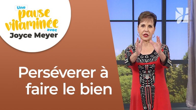 Pause vitaminée avec Joyce - Faire le bien sans compromis - Fortifié par la foi
