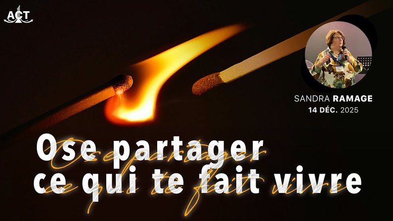 Ose partager ce qui te fait vivre par Sandra Ramage
