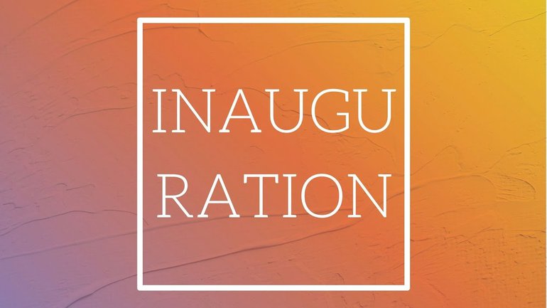 Inauguration - 20/09/20