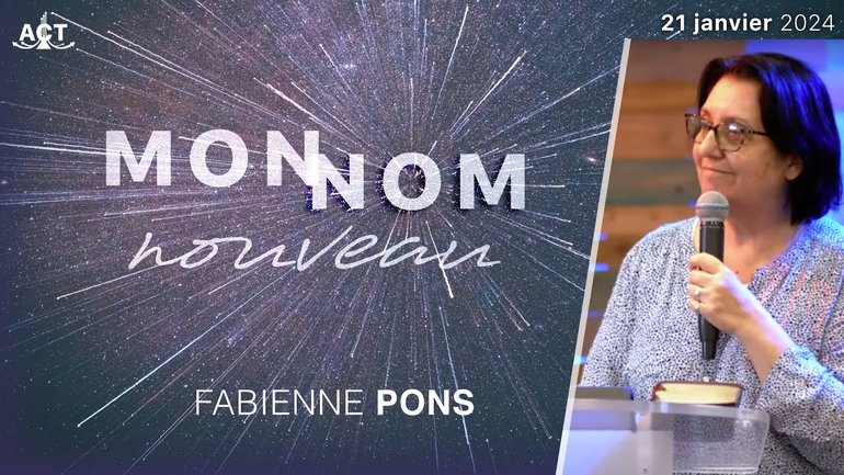 Mon nom nouveau par Fabienne PONS