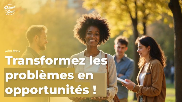 Transformez les problèmes en opportunités !