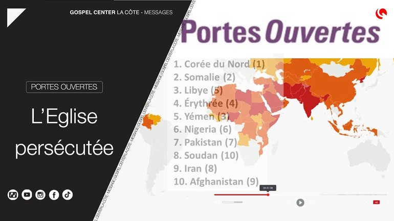 Portes Ouvertes - Chrétiens persécutés
