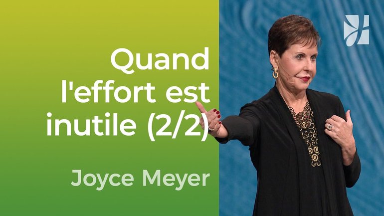 Recevoir : la clé d'une foi simple (2/2) | Joyce Meyer