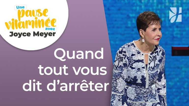 La peur n'a pas à être votre fin ! | Pause vitaminée avec Joyce