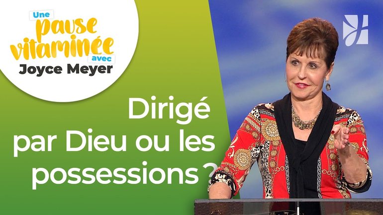 Qui possède qui ? Nous ou nos possessions ? | Pause vitaminée avec Joyce