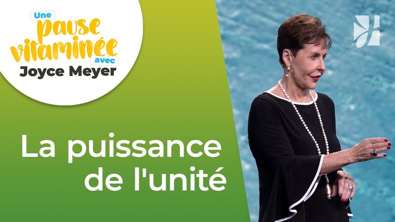 L'unité appelle la bénédiction I Pause vitaminée avec Joyce