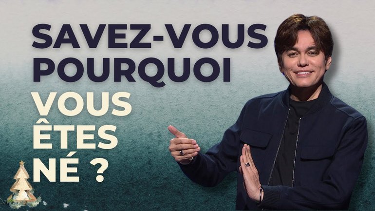 Votre place : dans les bras de Dieu (Spécial Noël) | Joseph Prince | New Creation TV Français