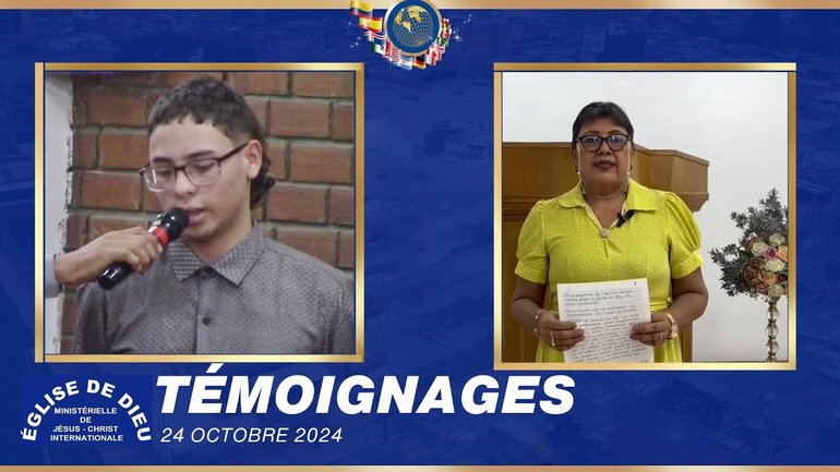 Témoignages – 7 novembre 2024 - ÉDMJCI