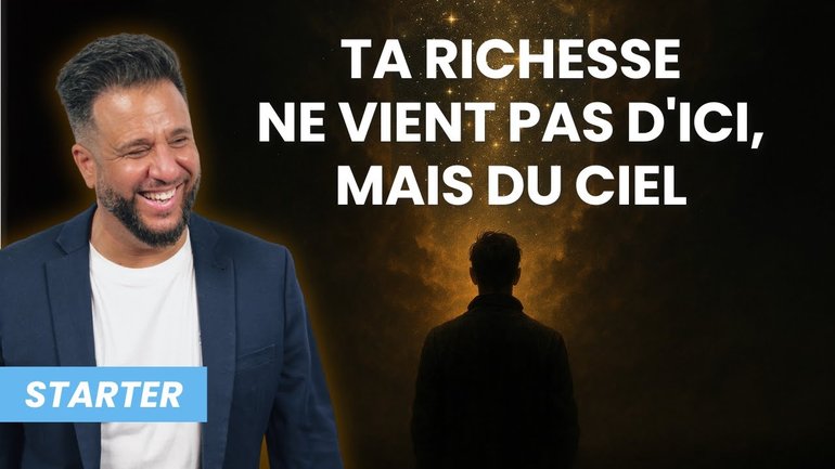 Ta richesse ne vient pas d'ici, mais du Ciel