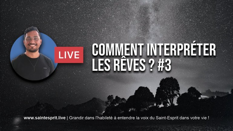 Live Jérémy Pothin #3 : Comment interpréter les rêves ?