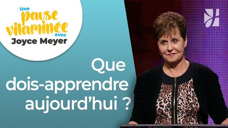 Chaque jour, on apprend avec Dieu I Pause vitaminée avec Joyce